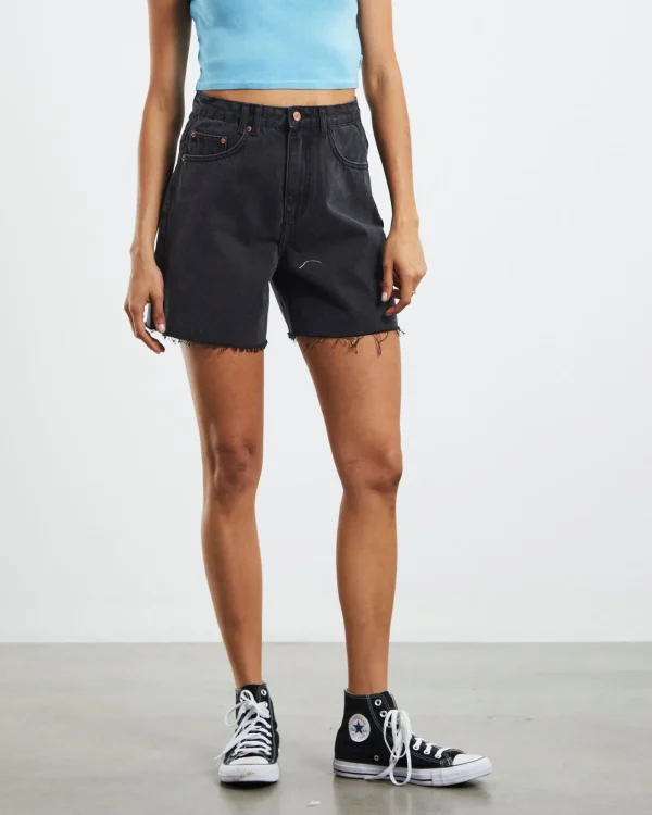 Online INSIGHT Vinnie Vintage Denim Shorts After Dark Black