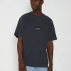 Hot AFENDS Vinyl Retro Fit Short Sleeve T-Shirt In Charcoal Grey