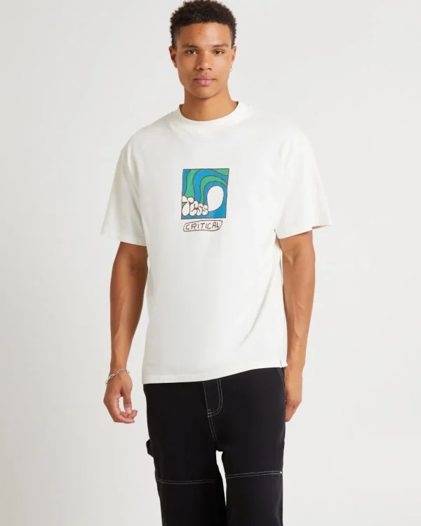 Best THE CRITICAL SLIDE SOCIETY Washroom Tee Vintage White
