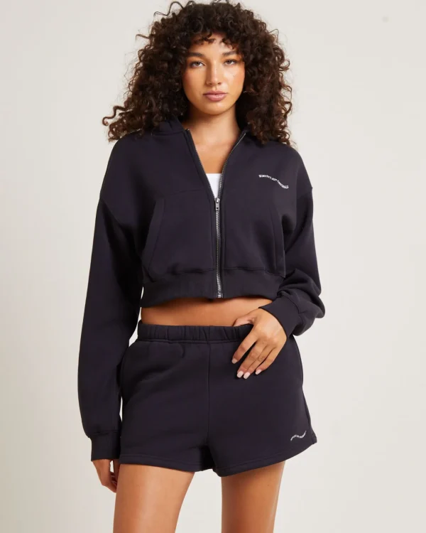 Hot SUBTITLED Wave Pull On Fleece Shorts