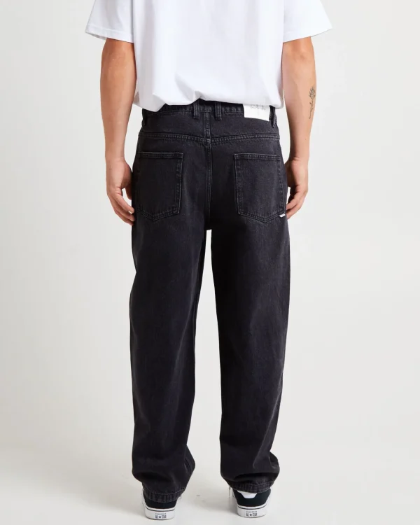 Fashion SPENCER PROJECT Wide Boy Jeans Black