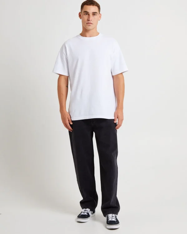 Fashion SPENCER PROJECT Wide Boy Jeans Black