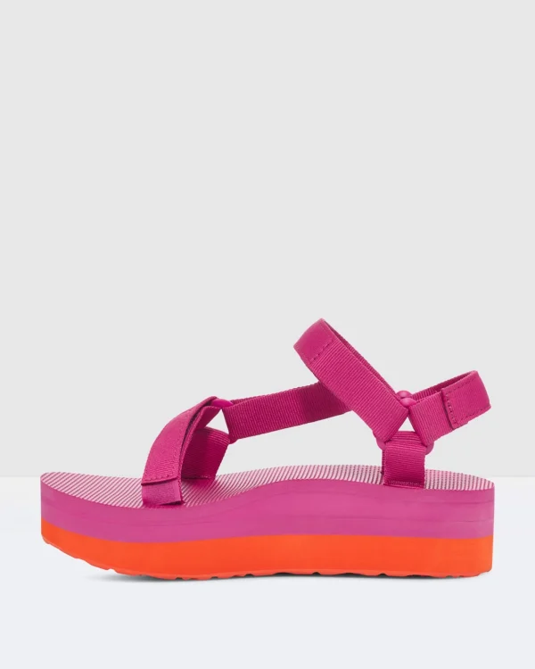 Store TEVA Women'S Flatform Universal Sandals In Rose/Violet/Orange