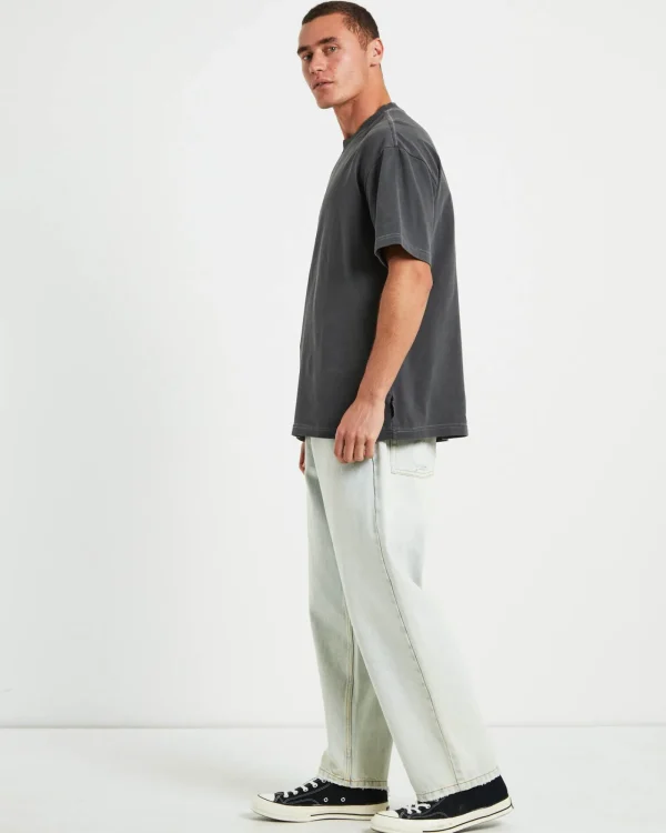 Sale BLACK NOISE WHITE RAIN Wrapped Short Sleeve T-Shirt In Pewter Grey
