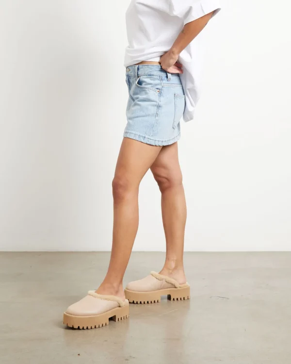 Cheap DR DENIM Ziggy Denim Mini Skirt In Stream Light Retro