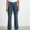 Cheap ONE TEASPOON Zipped Cargo Motion Jeans Used Blue