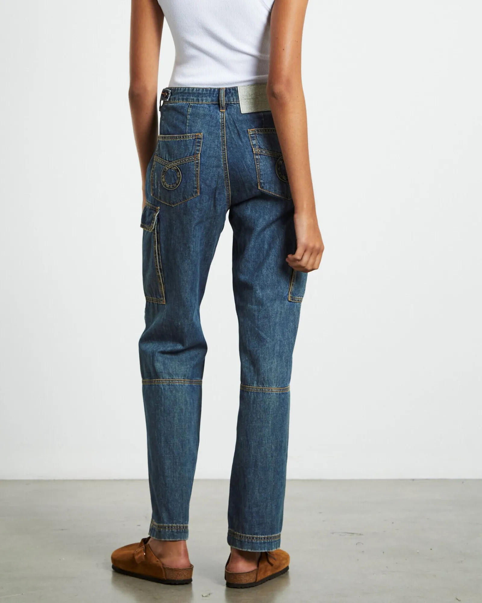 zipped_cargo_motion_jeans_1.webp Cheap ONE TEASPOON Zipped Cargo Motion Jeans Used Blue
